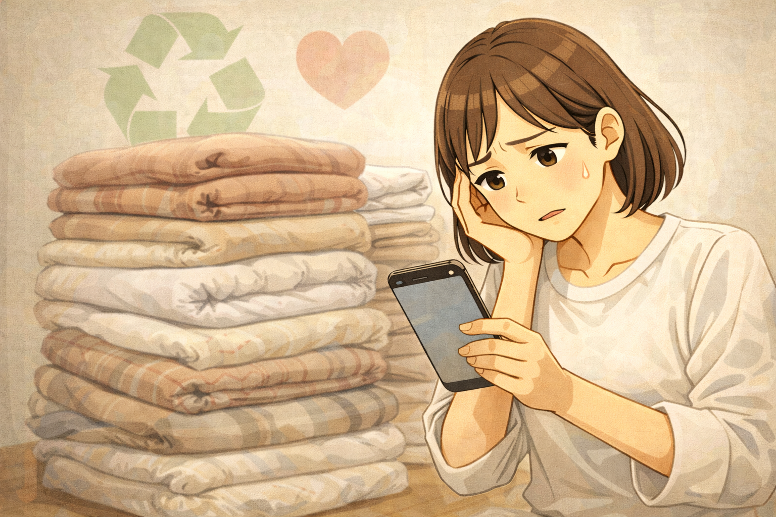 毛布を捨てるのはもったいない?状態別の手放し方と処分ルールを解説