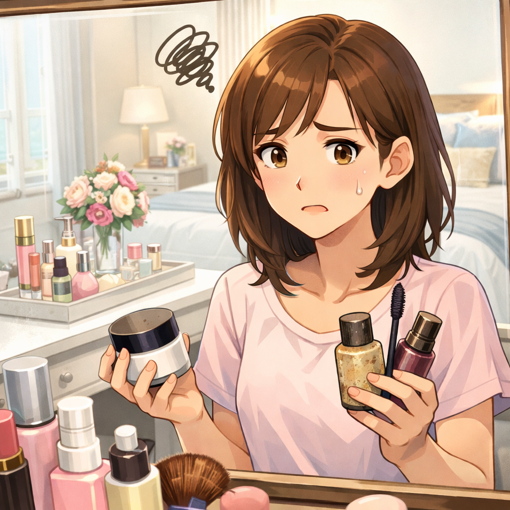 化粧品を捨てるのがもったいない時の判断基準と正しい処分法