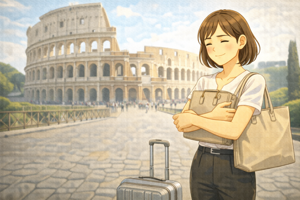 イタリア旅行で持っていけばよかったを防ぐ完全ガイド｜失敗しない持ち物リスト